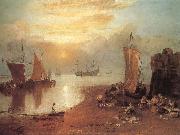 J.M.W. Turner Sun Rising through Vapour oil painting